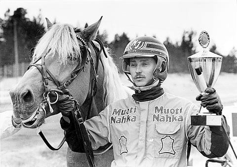 Ville Vikkelä ja Mauri Jaara vuonna 1991.