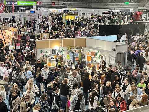 Tampereen messuilla on totuttu täysiin käytäviin. Viime lauantain hulinaa.
