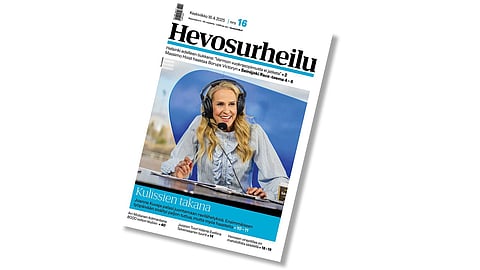 Joanna Kuvaja palasi ravilähetyksiin, Seinäjoki Race -liite lehden välissä – Hevosurheilu on ilmestynyt