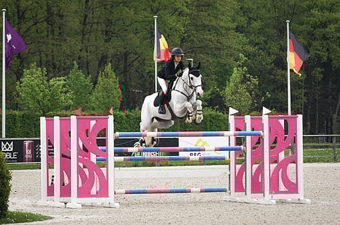 Anna-Julia Kontion ratsastama Eight Mile näytti laatua.