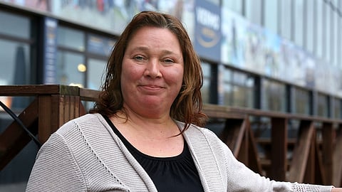 Sonja Booth kävi perheineen Vermossa huhtikuun lopulla.