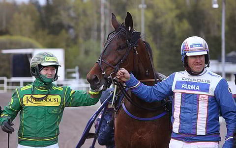 Truly Easy juoksi juuri tuloksen 12,0a/1620 metriä Jukka Torvisen ajamana. Jeroen Van Craen valmentaa.