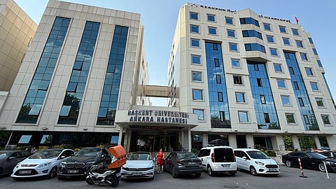 Tämä rakennus on ehtinyt viikon aikana tulla tutuksi!