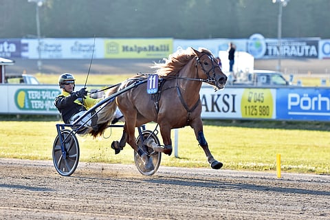 Camppari ja Henri Bollström saivat tyylitellä lopussa.