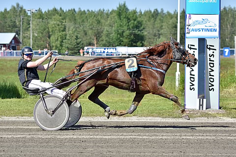Timo Väisänen pääsi tuulettamaan.