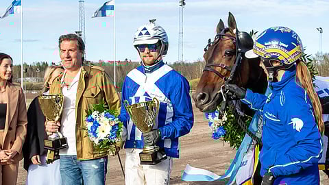 Stoletheshow ja Magnus A Djuse voittivat Finlandia-ajon vuosina 2023 ja 2024, josta kuva. Suomalaishevonen voitti viimeksi vuonna 2015, kun Bret Boko yllätti kilpakumppaninsa.