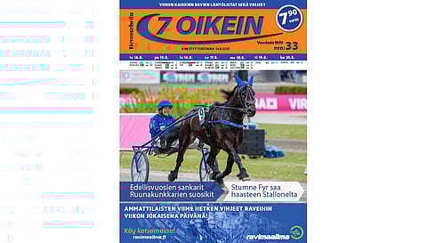 7 oikein -lehdessä julkaistaan kotimaan ravien käsiohjelmasivut vihjeineen ja tallikommentteineen torstaista keskiviikkoon ja Ruotsin pääpelin kohdelähtöjen käsiohjelmasivut torstaista maanantaihin, kun ilmoittaumispäivät ovat normaalit. Tiistain ja keskiviikon Ruotsin pääpelien käsiohjelmasivut A4-koossa ovat ladattavissa verkosta, linkki näköislehdessä.