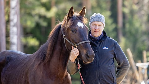 Molly Jo Poof ja Jouni Hillbom.