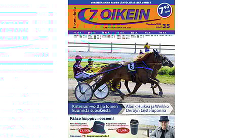 7 oikein -lehdessä julkaistaan kotimaan ravien käsiohjelmasivut vihjeineen ja tallikommentteineen torstaista keskiviikkoon ja Ruotsin pääpelin kohdelähtöjen käsiohjelmasivut torstaista maanantaihin, kun ilmoittaumispäivät ovat normaalit. Tiistain ja keskiviikon Ruotsin pääpelien käsiohjelmasivut A4-koossa ovat ladattavissa verkosta, linkki näköislehdessä.