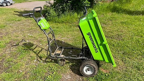 Kippi on merkittävä työtä helpottava ominaisuus tavallisiin kottikärryihin verrattuna.