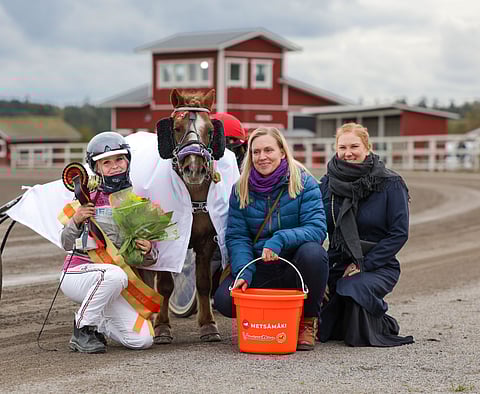 Granat voittajana Turussa.