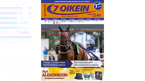 7 oikein -lehdessä julkaistaan Suomen totoravien käsiohjelmasivut vihjeineen ja tallikommentteineen torstaista seuraavaan keskiviikkoon sekä Ruotsin pääpelien käsiohjelmasivut torstaista maanantaihin.