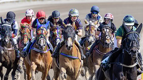 Montélähdössä valjakot ovat hyvin lähellä toisiaan, ja se vaatii ohjastajalta hyvää havainnointikykyä ja hevosen hallintataitoa.