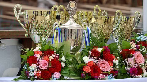 Ravikilpailujen palkintoja kuvituskuva