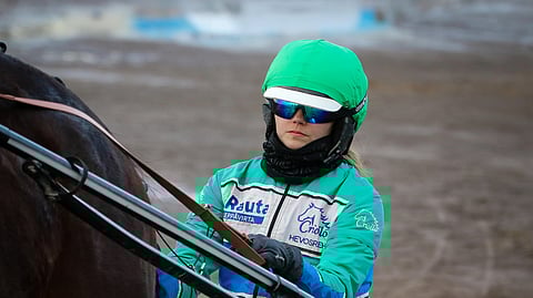 Milla Markkanen dominoi tapahtumia, kunnes Ståle laukkasi ykkösenä maaliin. Arkistokuva.