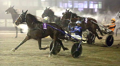 Lady Cheri rattaillaan Henna Halme