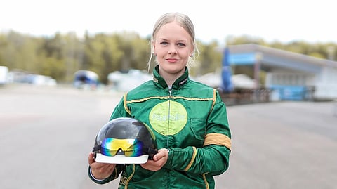 Kitta Virolainen sijoittui Montekypärät-kilpailusarjassa neljänneksi.