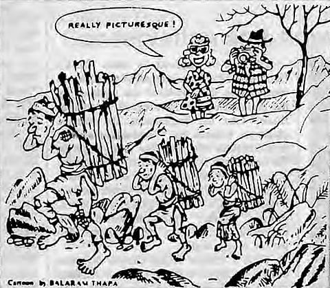 Cartoon by Balaram Thapa / Himal Southasian Jan-Feb 1990