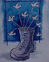 Rocks under the tide of nationalism