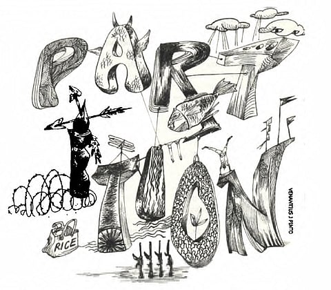 Illustration: Venantius J Pinto / July 2008 edition of Himal Southasian