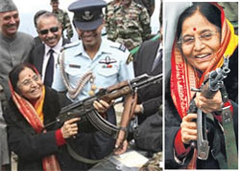 The lady and the gun