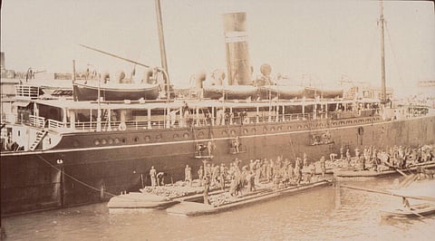 The Port of Calcutta by the Hooghly River. Circa 1903. Photo: Wikimedia Commons