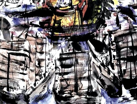 Artwork: Venantius J Pinto / September 2010 Himal Southasian