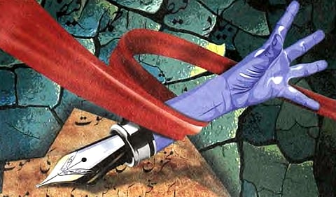 Artwork: Sworup Nhasiju / Himal Southasian (January 2011)