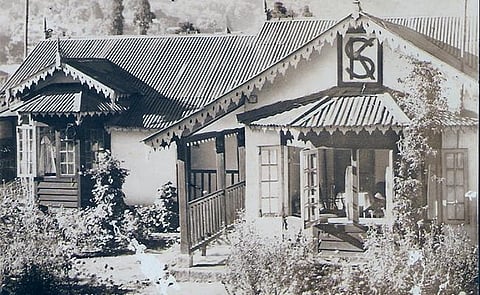 A Dasgupta family house in Shillong.