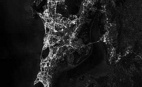 Satellite image of Mumbai
Flickr / MapBox