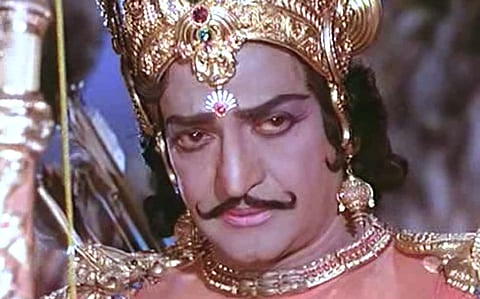 N T Rama Rao
Credit: Imprints on Indian Film Screen