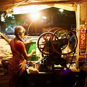 Sugarcane juice vendor in Hyderabad.
Photo: Ahmed Mahin Fayaz