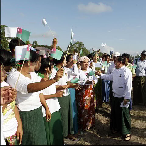 USDP rally 
PHOTO : DVB