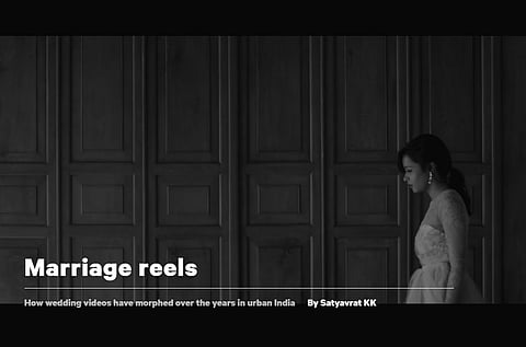 Marriage Reels (Still from The Wedding -Atul+Kanika, by Wedding Flicks)