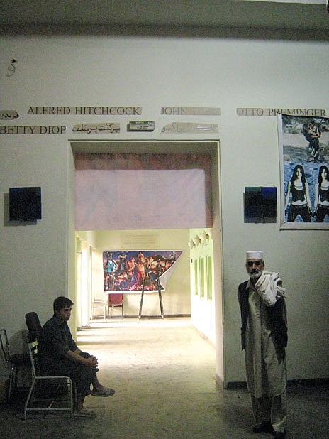 Inside a cinema in Kabul. Flickr/Anuradha Sengupta