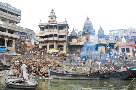 The Ganga river at Varanasi. Flickr / India Water Portal