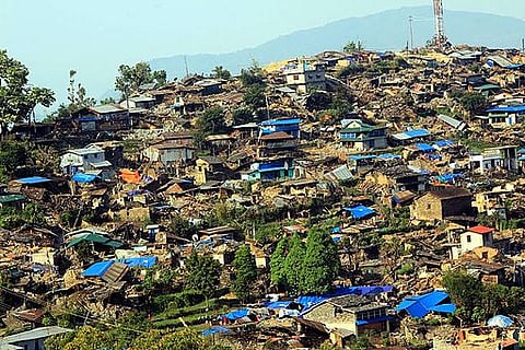 Barpark, Gorkha. The epicentre of the 2015 Nepal earthquake. Photo: Prabina Karki/ Wikimedia Commons