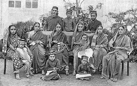 Beni-Israel family from Bombay State. (Photo: Wikimedia/Jewish Encyclopedia)