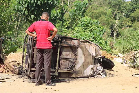 From the town of Digana, in central Sri Lanka’s Kandy district, where anti-Muslim violence erupted in early March this year.
