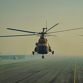 Mi-17 and MD-530 helicopters used by the Afghar Air Force.
Photo credit: RA.AZ / Flickr