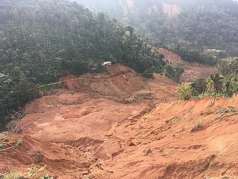 Landslides in Udayagiri, Kodagu, Karnataka.  / Photo: Deepa Bhasthi