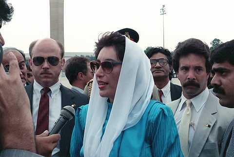Prime Minister Benazir Bhutto, 1988. Photo: Pingnews / Flickr