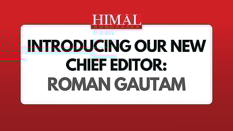 Roman Gautam to be new Editor of Himal Southasian