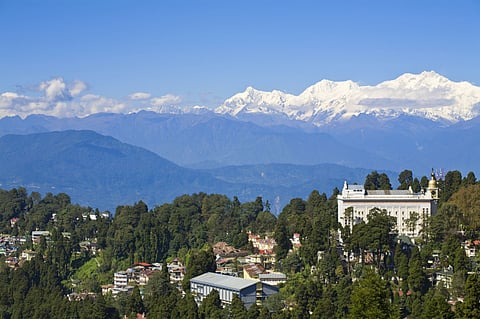 A view of Kanchenjunga from Darjeeling. The corpus of knowledge on the Himalaya, especially from indigenous scholars, has been growing, yet Western narratives continue to reflect a limited worldview. Photo: agefotostock / IMAGO
