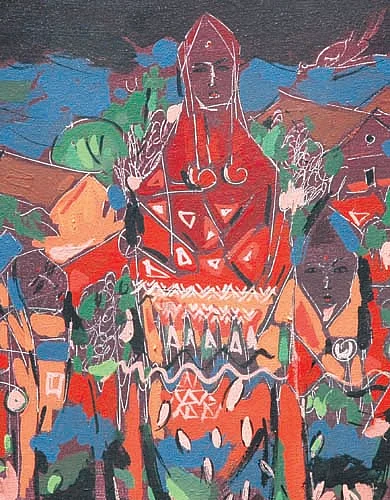 Art: Asha Dangol
