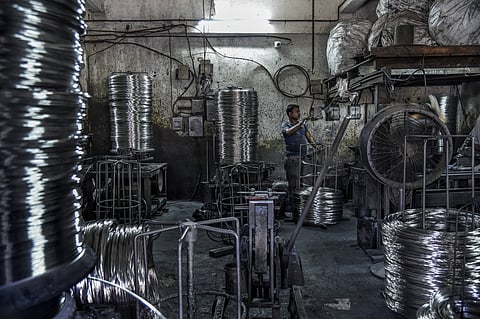 Even after its post-liberalisation growth spurt, India makes a much smaller proportion of manufactured goods relative to GDP than Japan, South Korea or China. Photo: IMAGO / ZUMA Wire