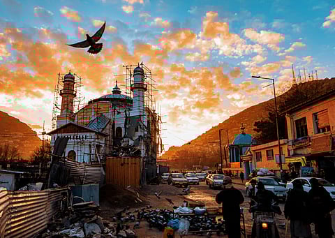 The Shah-Du Shamshira Mosque in Kabul. In the immediate aftermath of the fall, Maryam, among the 21 contributors of the diary, writes: “My dear Kabul, give me your hand, put your head on my shoulder and don’t be afraid. Don’t think you are alone, we are here for you and because of you. Dearest, you need to believe that everything will be alright.”