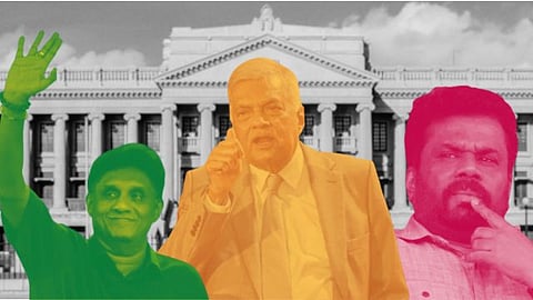 In Sri Lanka’s upcoming presidential election, the contest is intense among the three leading candidates: the incumbent president, Ranil Wickremesinghe; Anura Kumara Dissanayake of the left-leaning National People’s Power (NPP) coalition; and the current opposition leader, Sajith Premadasa, from the Samagi Jana Balawegaya (SJB)
