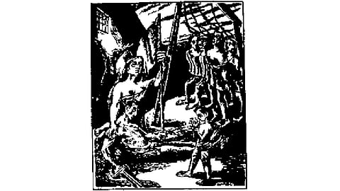 Romantic imagery from ‘Naxalban Is Not Only the Name of a Village’, 1996.