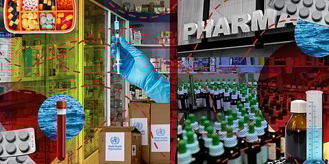 Pharmaceutical graphic in the South Asian Region